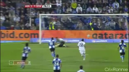 Cristiano Ronaldo vs. Hercules 3:1 29.10.10. 