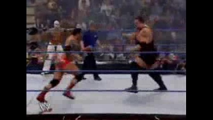 Wwe - Smackdown Tag Team Champions Rey Mysterio & Batista vs Raw Tag Team Champions Big Show & Kane