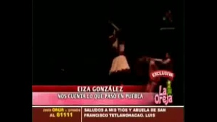 Eiza Habla Sobre Incidente En Puebla