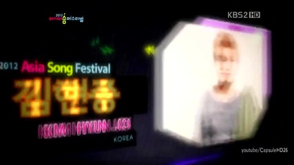 (hd) Kim Hyun Joong - Do you like that ~ 2012 Asia Song Festival (24.08.2012)