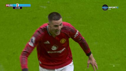 Goal by Manchester United