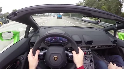 2016 Lamborghini Huracan Spyder - Wr Tv Pov City Drive