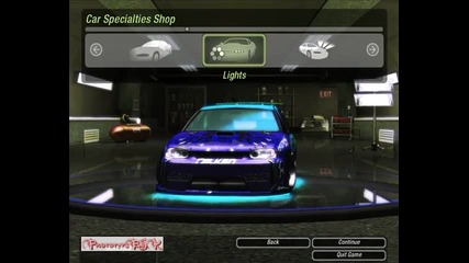 Need For Speed Underground2 - My Vw Golf4 Falken Drift Team 