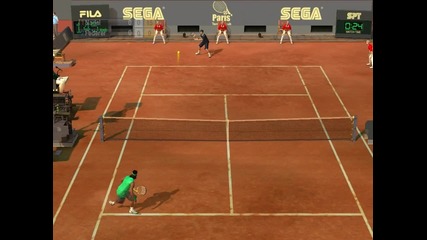 Virtua Tennis 2009 - Nadal Vs Federer (my gameplay) Hq 