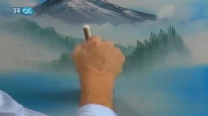 S20 Радостта на живописта с Bob Ross E01 Mysitc Mountain ღобучение в рисуване, живописღ
