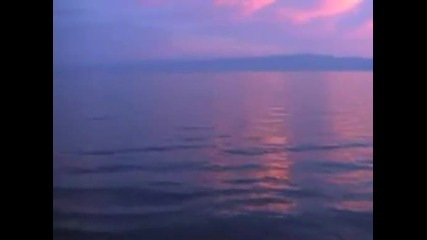 Залез над Охридското езеро