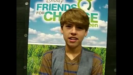 Cole Sprouse: How To Be Green!