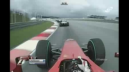 Kimi Raikkonen Malaysia 2009