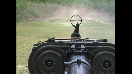 Стрелба с японската картечница Type 98