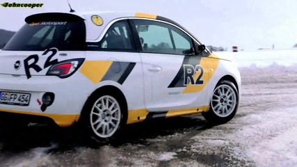 Готов за рали - Opel Adam R2