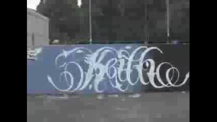 Sdk Graffiti. In Memorial Video For Keith