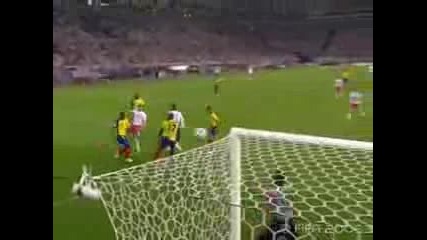 World Cup 2006 Poland - Ecuador 0 - 2 