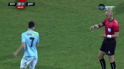 Дунав поведе на Ботев с гол на бивш играч на Локо Пд
