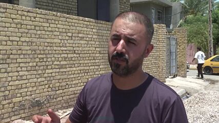 Около 50 загинали и ранени при пожар в търговски център в Ирак (ВИДЕО)