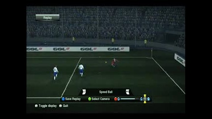 Pes 2010 - Супер гол на Лео Меси 