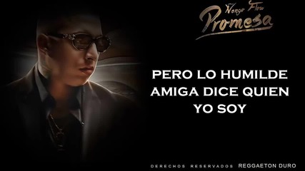 Promesa - Ñengo Flow - Original - Video Lyric - Reggaeton 2015