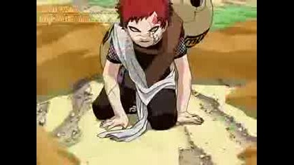 Sasuke Vs Gaara - 1 Двобой