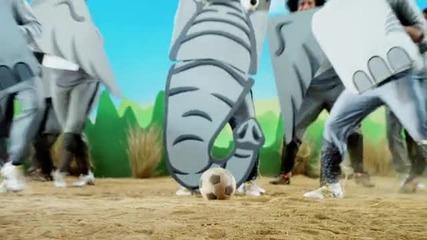 Pitbull, Tkzee & Dario G - Game On ( World Cup Mascot )