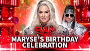 Maryse’s Birthday Celebration and a WWE Title Royal Rumble weigh-in this Monday