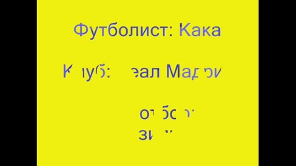 Най - добртите футболисти за 2010 година!!! 