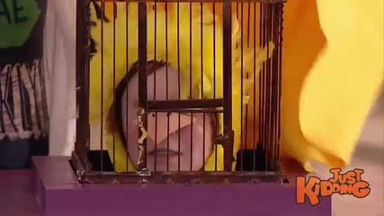 Смях ! Зловеща птица с човека глава ! Скрита камера !
