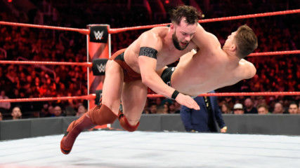 Finn Bálor vs. The Miz - Seven-Man Gauntlet Match Part 5: Raw, Feb. 19, 2018