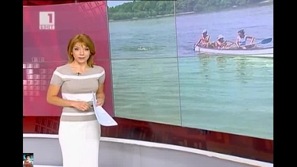 80г мъж преплува 21 км по Дунав