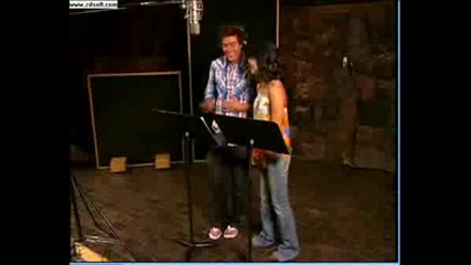 Zac And Vanessa Recording - You Are The Music in Me