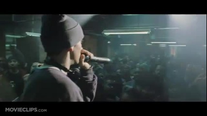8 Mile част 1 от 10 - Битката на Рабит срещу Лил Тик с превод!