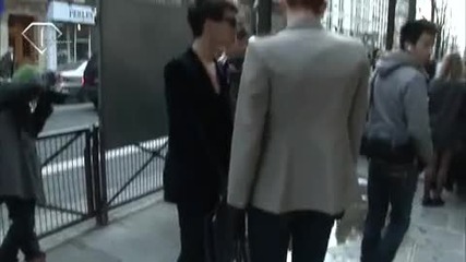 fashiontv Ftv.com - Paris F W 10 11 - Felipe Oliveira Baptista Arrivals 