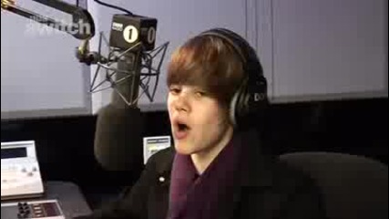 Justin Bieber on Radio [ One Time ]