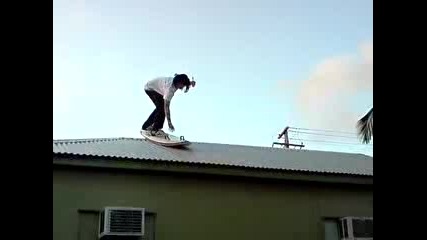 Сърфист на покрива 