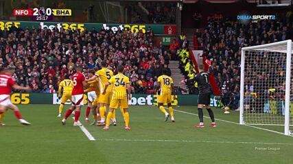 Goal by Nottingham Forest