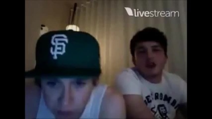 One Direction - Найл и Джош - Twitcam на живо на 18.06.12. част 2/8