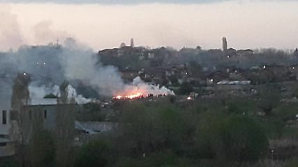 Пожар в кв. "Факултета"