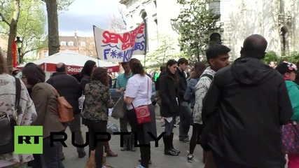 UK: Protesters urge EU to restart migrant rescue op