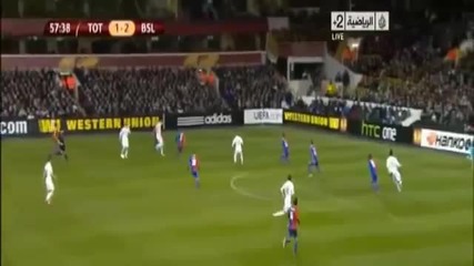 Tottenham Vs Basel 2-2 4.4.2013 Goals