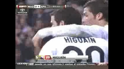 Реал Мадрид - Спортинг Хихон 3 - 1 [20.03.2010]