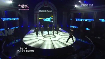Teen Top - Crazy @ Music Bank (27.01.2012)