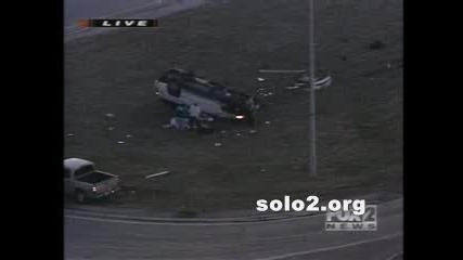 Police Chase Crash 