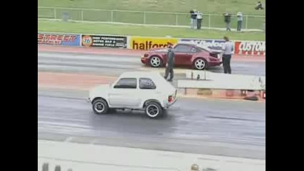 Fiat 126p Vs Porsche