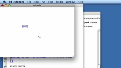 Pure Data - урок 2 - Help!