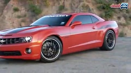 Smokin Camaro Hennessey Hpe550 Supercharged Chevy Camaro Ss
