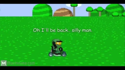 Halo vs. Super Mario Kart (machinima)