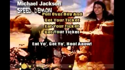 Speed Demon Michael Jackson Karaoke 
