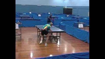 Тенис на маса - Забавна тренировка