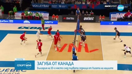 България опита, но не успя да се пребори с Канада в Лигата на нациите
