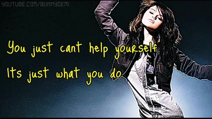 Selena Gomez and The Scene - Crush (lyrics On Screen) 