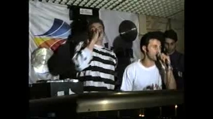 Dj Bobby I & Mckamen - Hollyday Rap (live) Gold Apple 1991