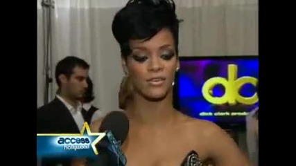 Rihanna American Music Awards Backstage Pass Access Hollywoo 